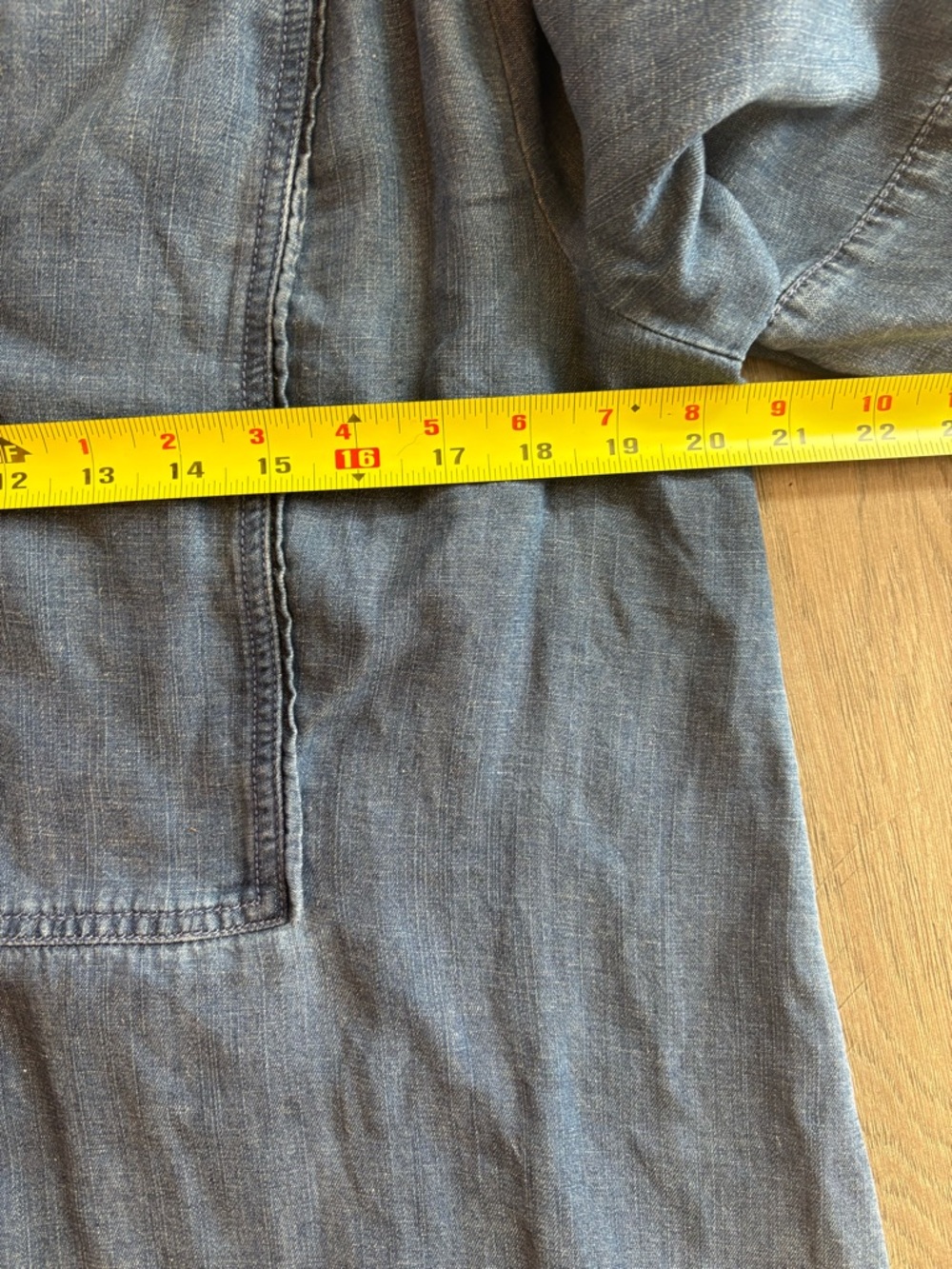 LOFT Blue Denim Tunic Dress - Picture 11 of 12